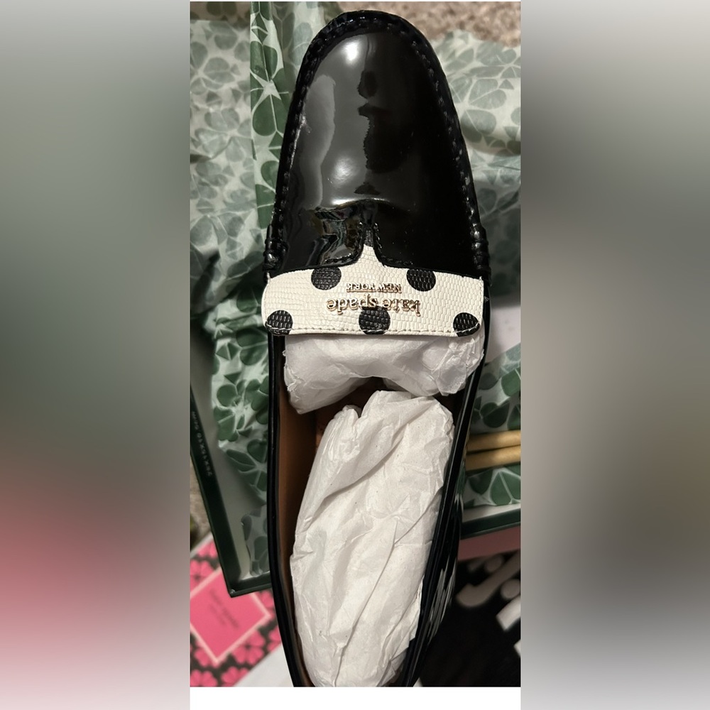Kate Spade Patent Leather Loafers